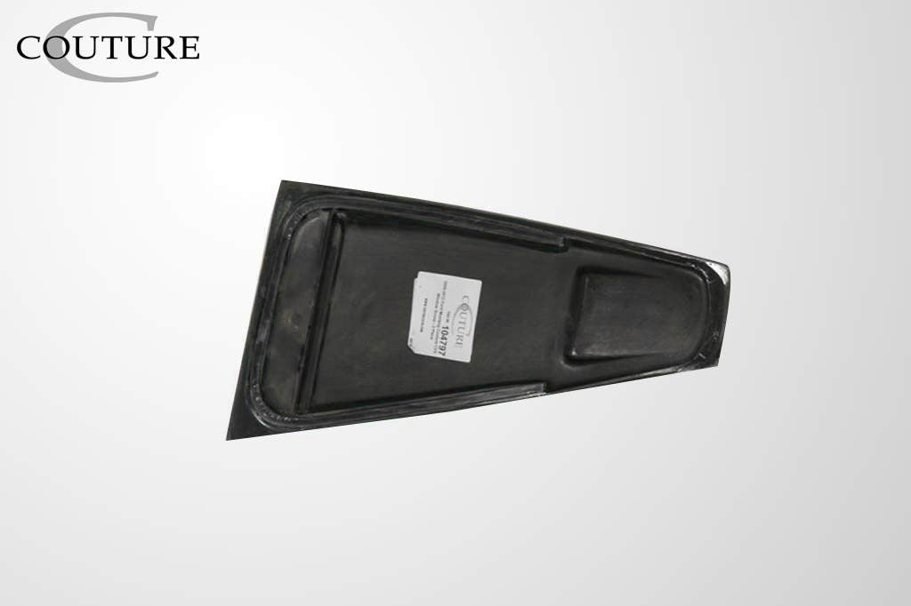 2005-2009 Ford Mustang Couture Polyurethane CVX Window Scoop Louvers - 2 Piece