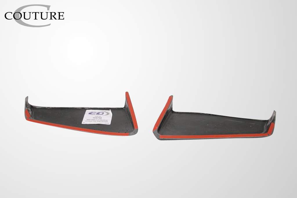 2005-2009 Ford Mustang CVX Style Side Scoop - 2 Piece - Polyurethane
