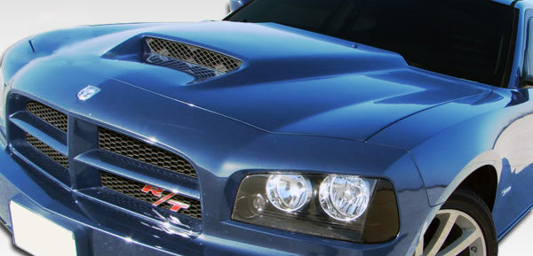 2006-2010 Dodge Charger Ram Air Style Hood - FRP