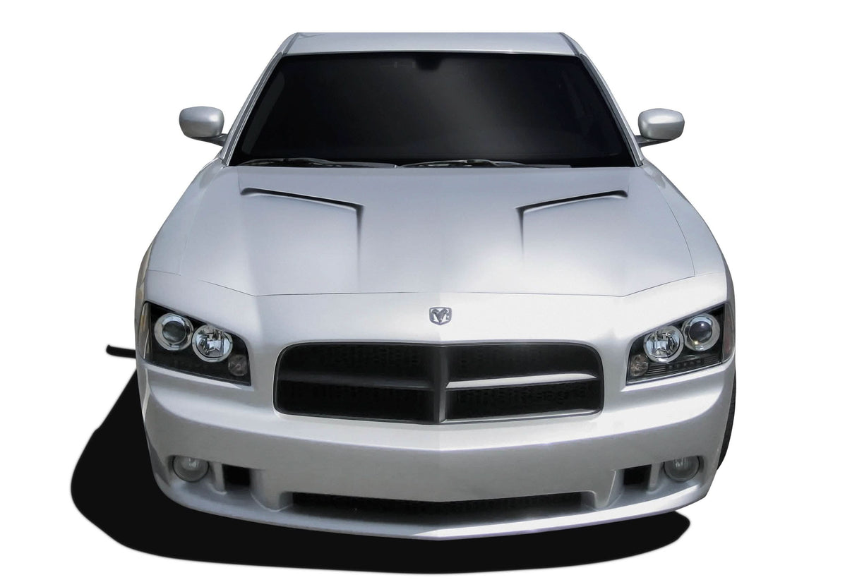 2006-2010 Dodge Charger Challenger Style Hood - FRP