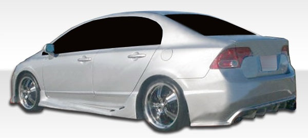 2006-2011 Honda Civic I-Spec Style Side Skirts Rocker Panels - FRP