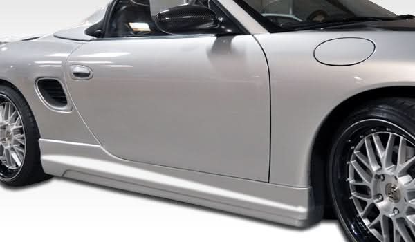 1997-2004 Porsche Boxster Maston Style Side Skirts - 2 Piece - FRP