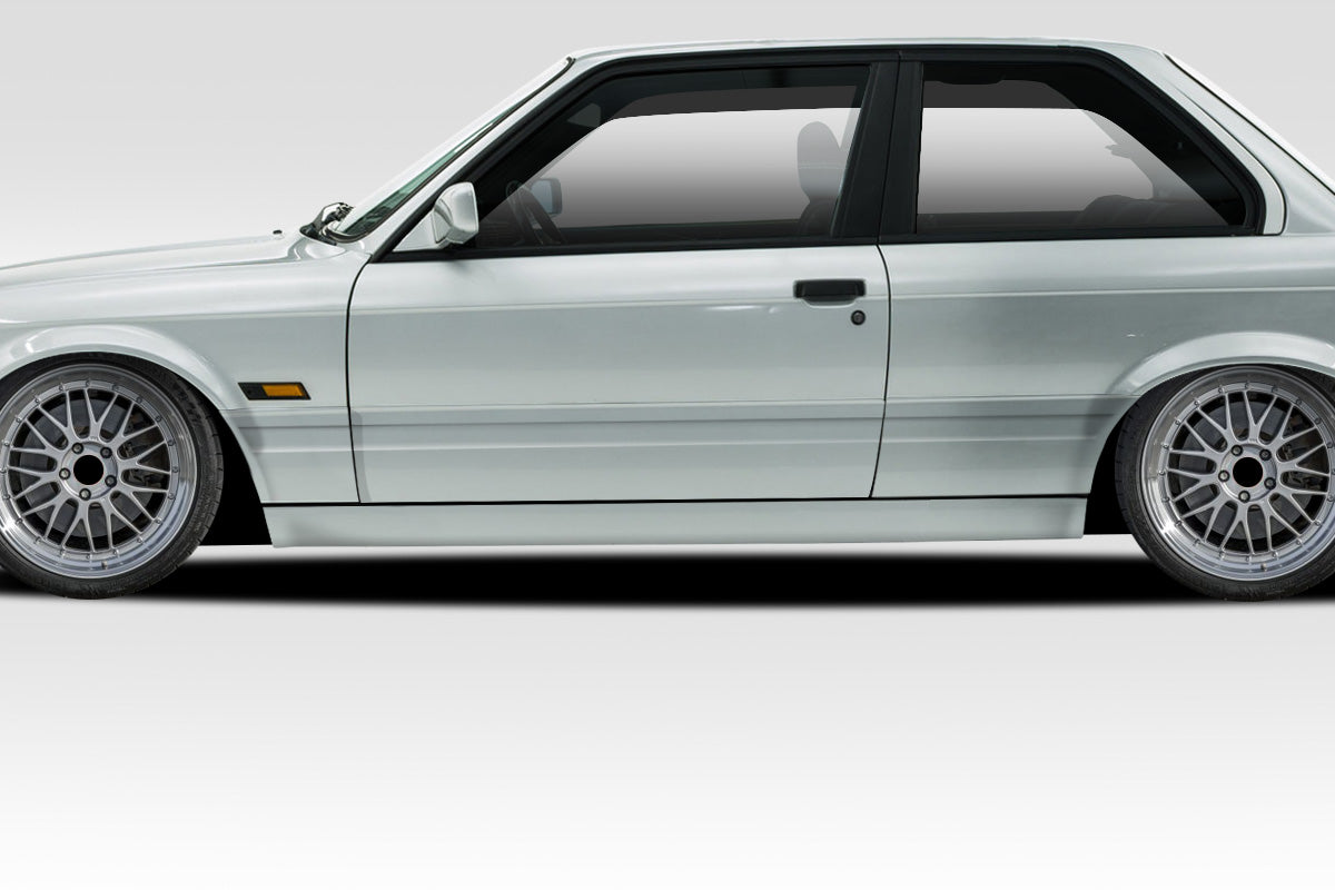 1984-1991 BMW 3 Series E30 M-Tech Style Side Skirts - 2 Piece