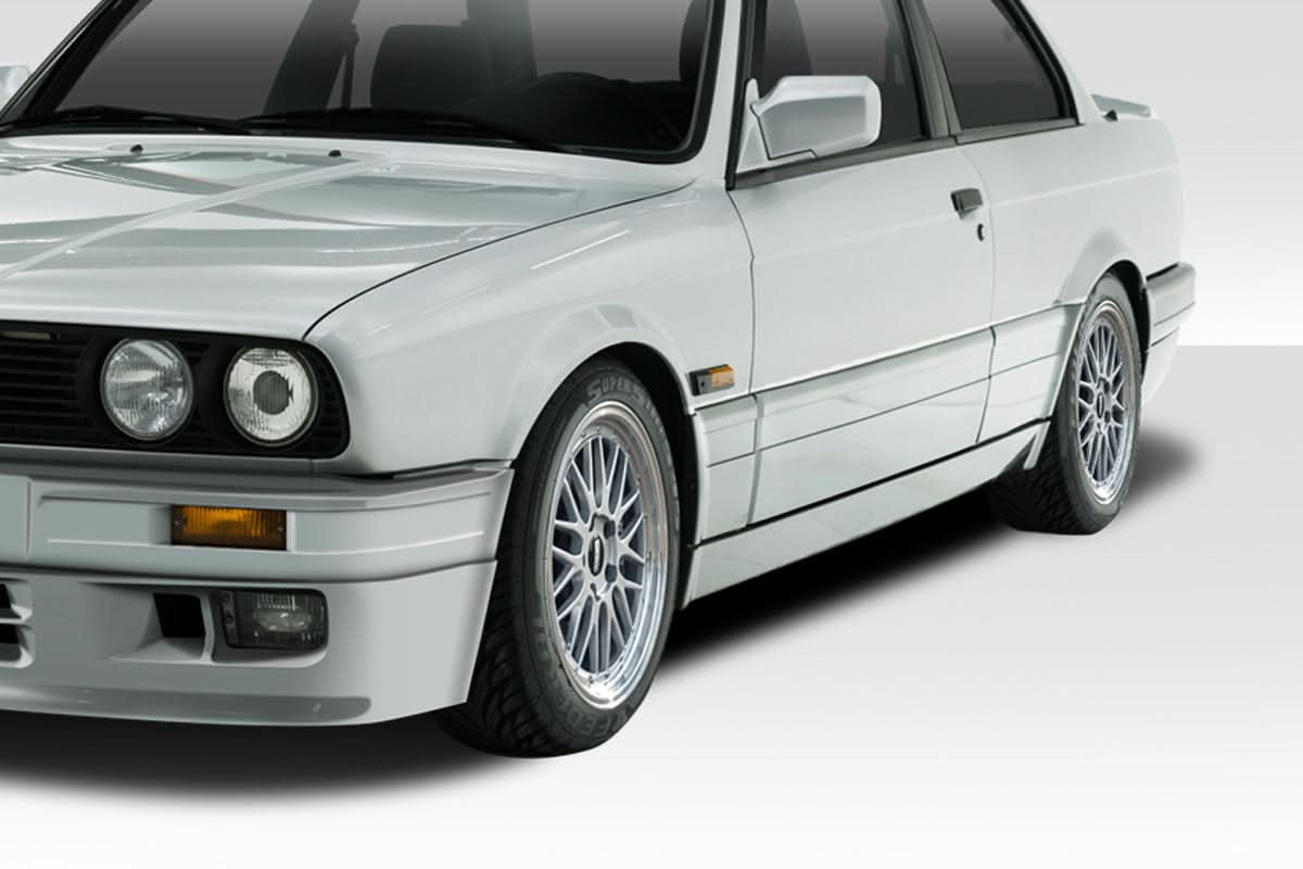 1984-1991 BMW 3 Series E30 M-Tech Style Side Skirts - 2 Piece