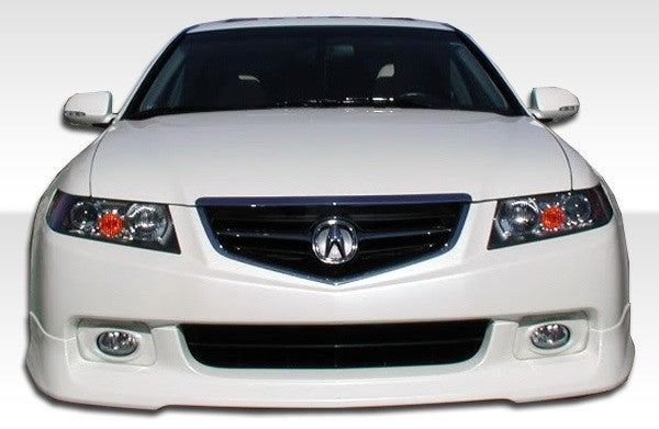 2004-2005 Acura TSX J-Spec Style Front Lip Under Spoiler Air Dam - FRP