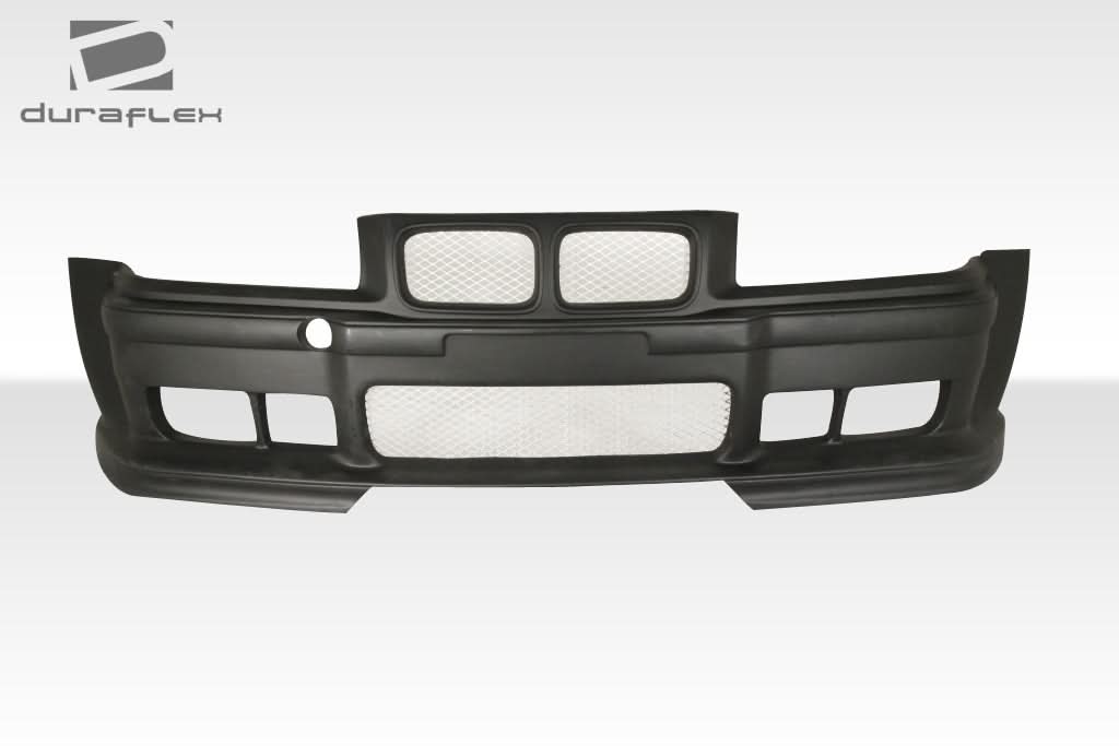 1992-1998 BMW E36 M3 GT500 Style Wide Body Front Bumper Cover - FRP