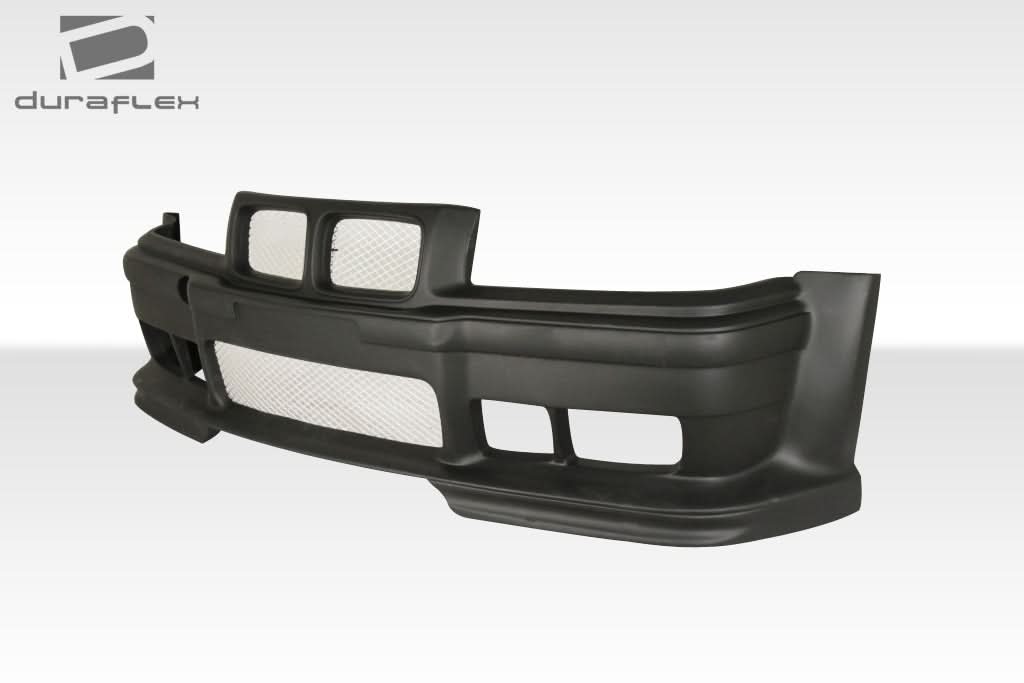 1992-1998 BMW E36 M3 GT500 Style Wide Body Front Bumper Cover - FRP