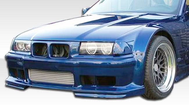 1992-1998 BMW 3 Series M3 GT500 Style Wide Body Front Fenders - FRP