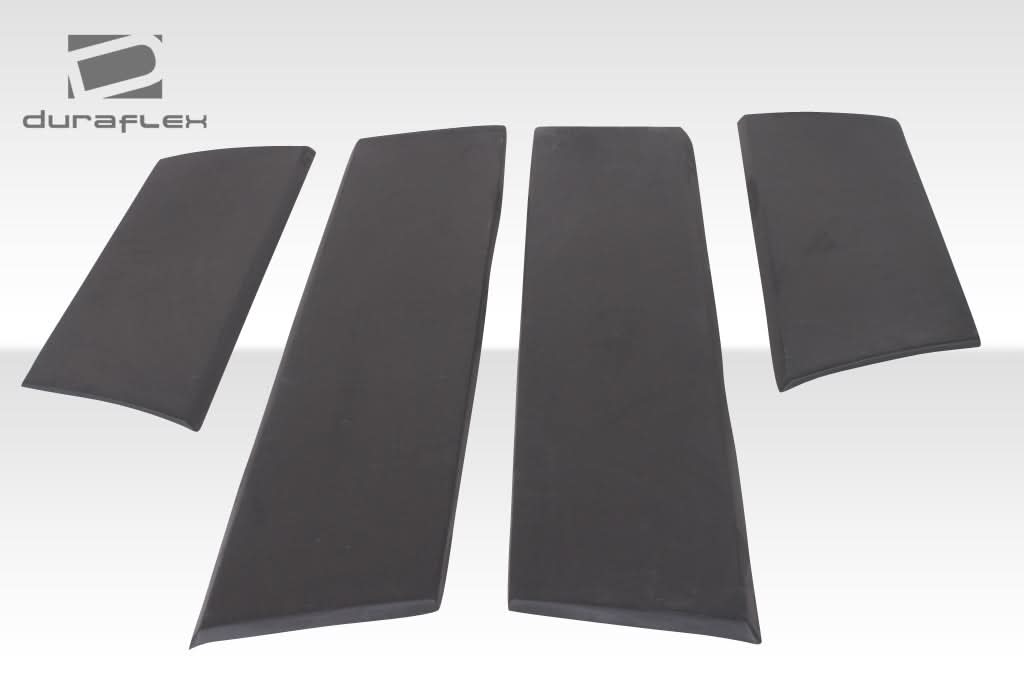 1984-1993 Mercedes 190 W201 Evo 2 Style Wide Body Door Caps - 4 Piece