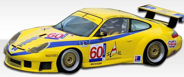 1999-2001 Porsche 911 GT3-R Look Wide Body Side Skirts - 2 Piece - FRP
