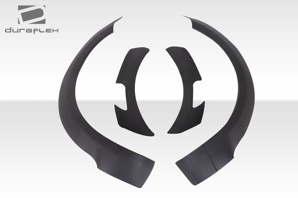 2003-2006 Porsche Cayenne G-Sport Style Wide Body Front Fender Flares - 4 Piece - FRP