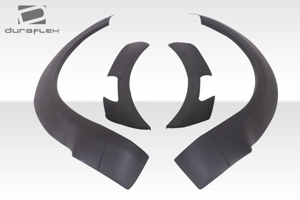 2003-2006 Porsche Cayenne G-Sport Style Wide Body Front Fender Flares - 4 Piece - FRP