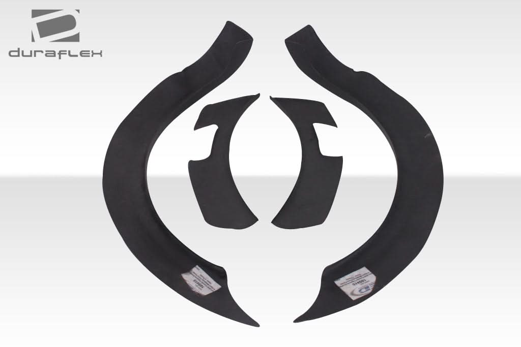 2003-2006 Porsche Cayenne G-Sport Style Wide Body Front Fender Flares - 4 Piece - FRP