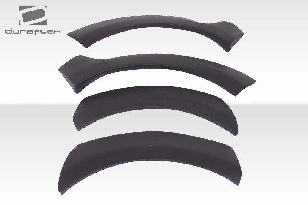 2003-2006 Porsche Cayenne G-Sport Style Wide Body Rear Fender Flares - 6 Piece - FRP