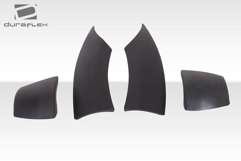 2003-2006 Porsche Cayenne G-Sport Style Wide Body Rear Fender Flares - 6 Piece - FRP