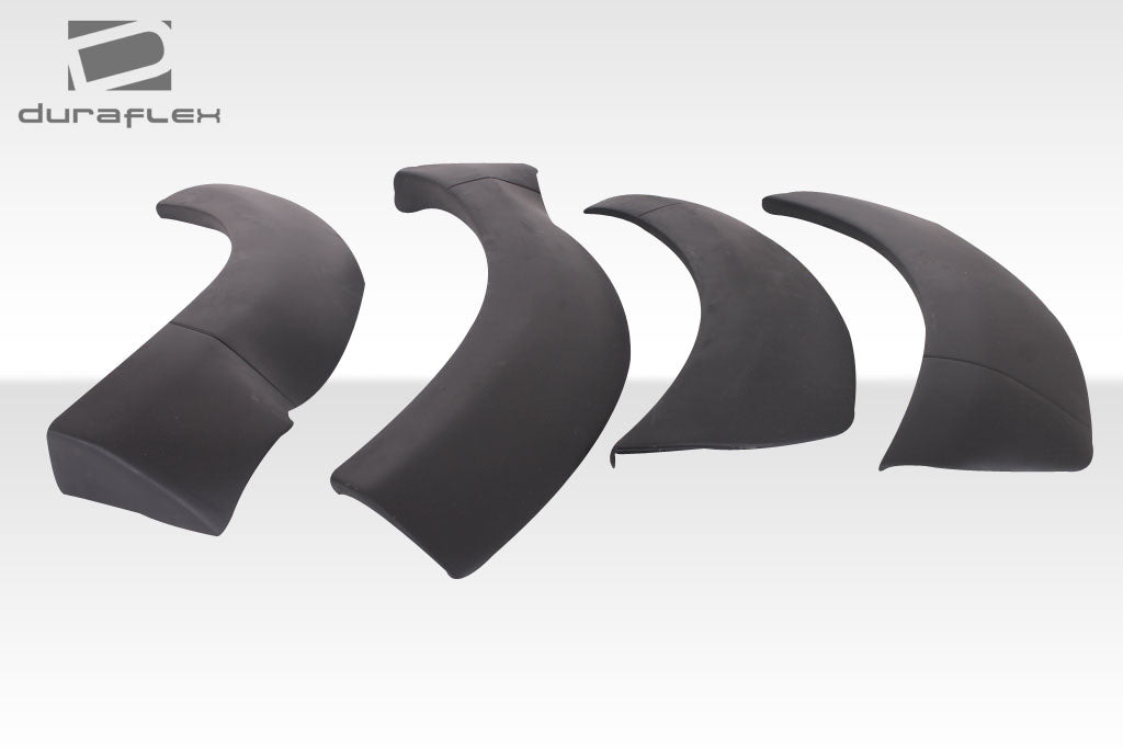 2003-2006 Porsche Cayenne G-Sport Style Wide Body Rear Fender Flares - 6 Piece - FRP