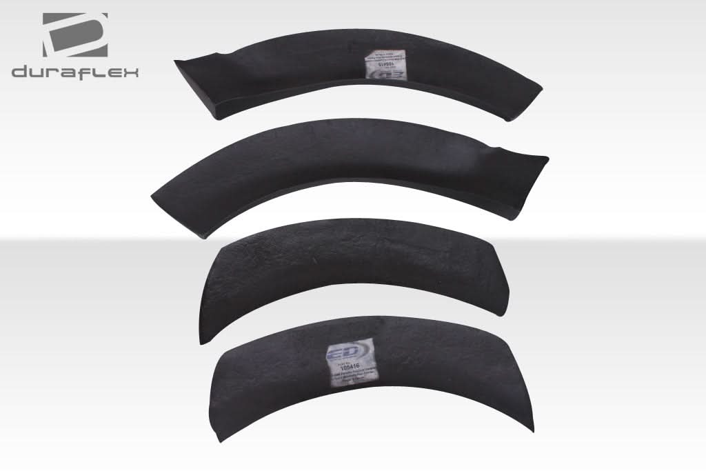 2003-2006 Porsche Cayenne G-Sport Style Wide Body Rear Fender Flares - 6 Piece - FRP