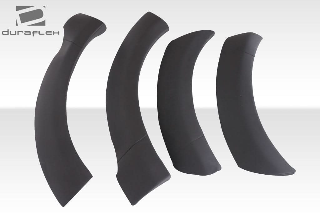 2003-2006 Porsche Cayenne G-Sport Style Wide Body Rear Fender Flares - 6 Piece - FRP