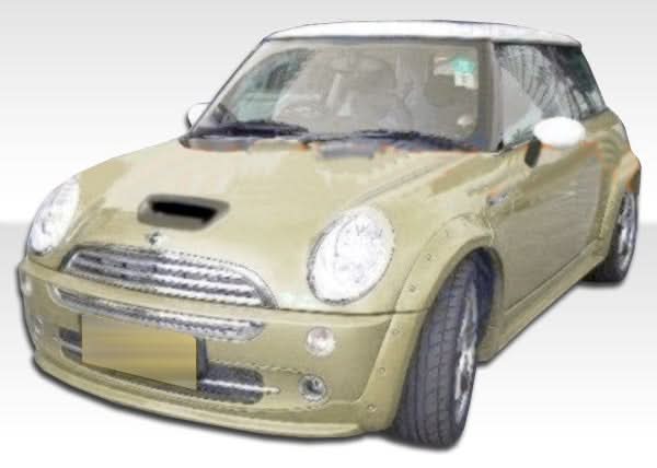 2002-2008 Mini Cooper MS-R Style Fender Flares - 6 Piece - FRP