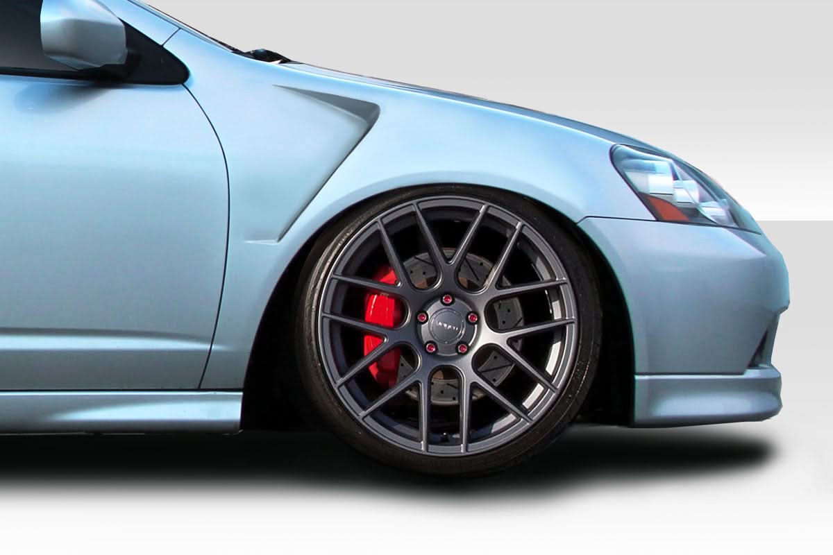 2002-2006 Acura RSX F-1 Style Fenders - 2 Piece - FRP