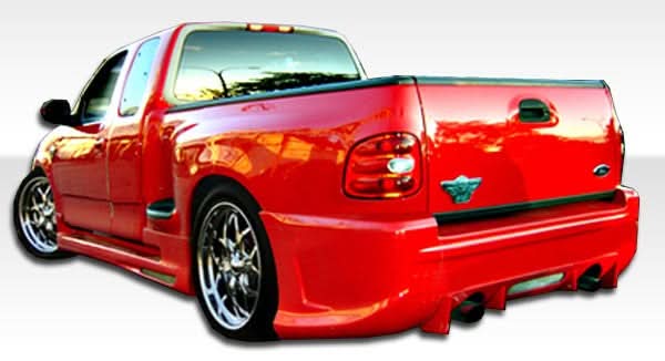 1997-2003 Ford F-150 2DR Stepside Platinum Style Rear Bumper - FRP