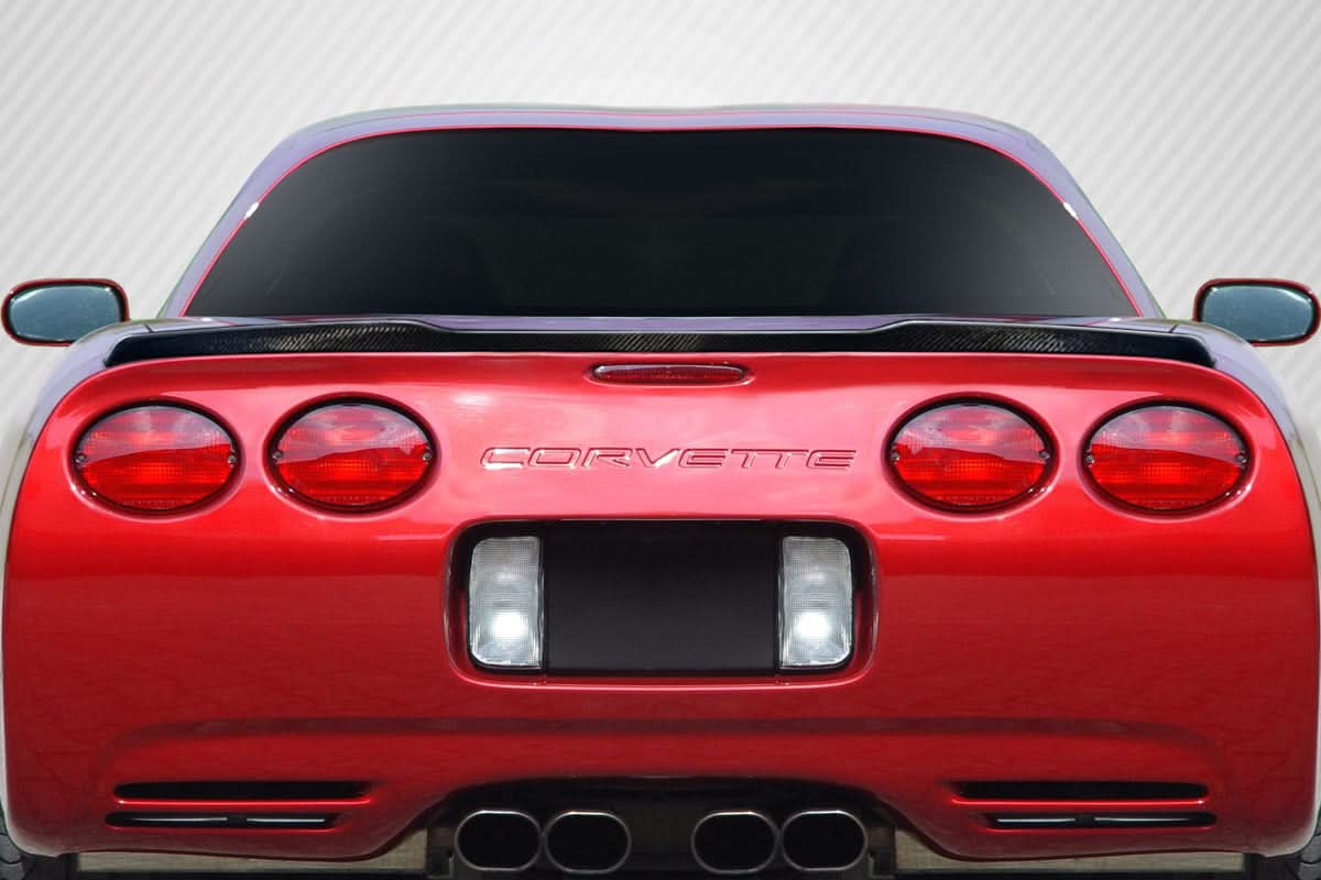 1997-2004 Chevrolet Corvette ZR Edition Style Wing Spoiler - Carbon