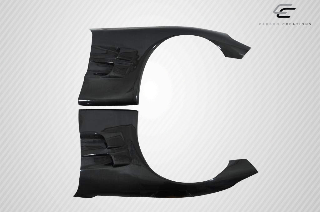 1997-2004 Chevrolet Corvette ZR Edition Style Fenders - Carbon Fiber