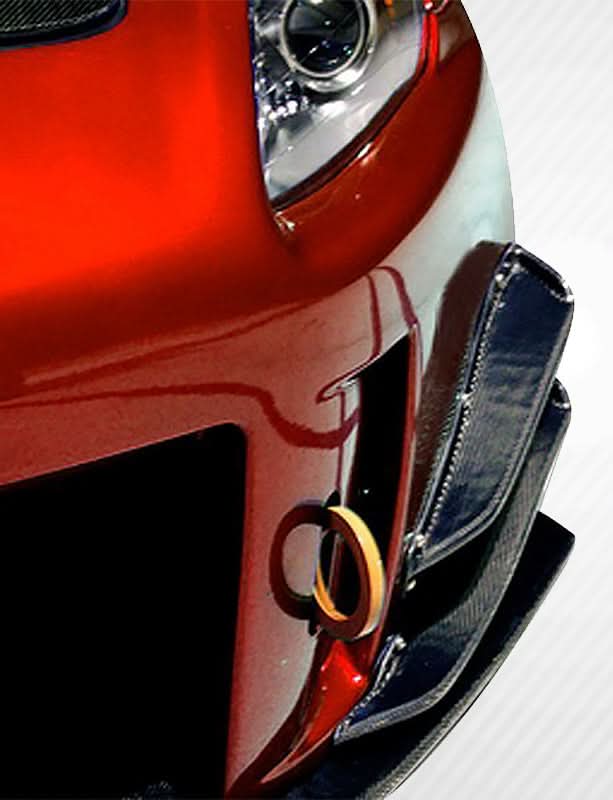 2000-2009 Honda S2000 Type JS Style Canards - 4 Pieces - Carbon Fiber