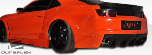 2010-2015 Chevrolet Camaro Circuit Style Wide Body Rear Fender Flares - FRP