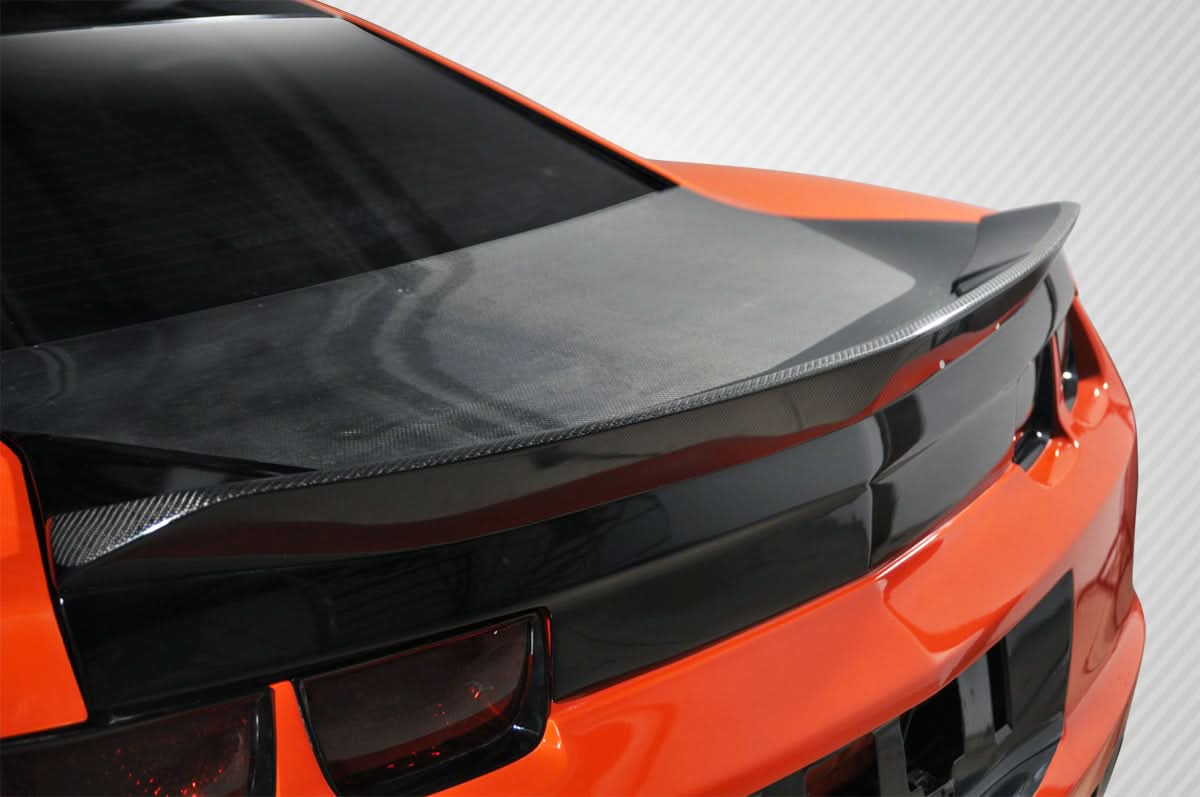 2010-2013 Chevrolet Camaro Circuit Style Wing Trunk Lid Spoiler - Carbon Fiber