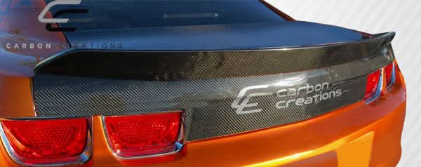 2010-2013 Chevrolet Camaro Circuit Style Wing Trunk Lid Spoiler - Carbon Fiber