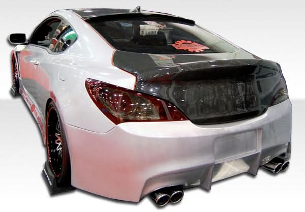 2010-2016 Hyundai Genesis Coupe Circuit Style Rear Bumper Cover - FRP