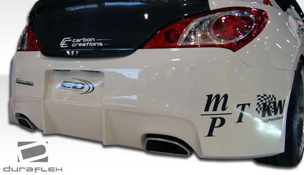 2010-2016 Hyundai Genesis Coupe Circuit Style Rear Bumper Cover - FRP