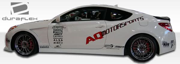 2010-2016 Hyundai Genesis Coupe Circuit Style Fenders - 2 Piece - FRP