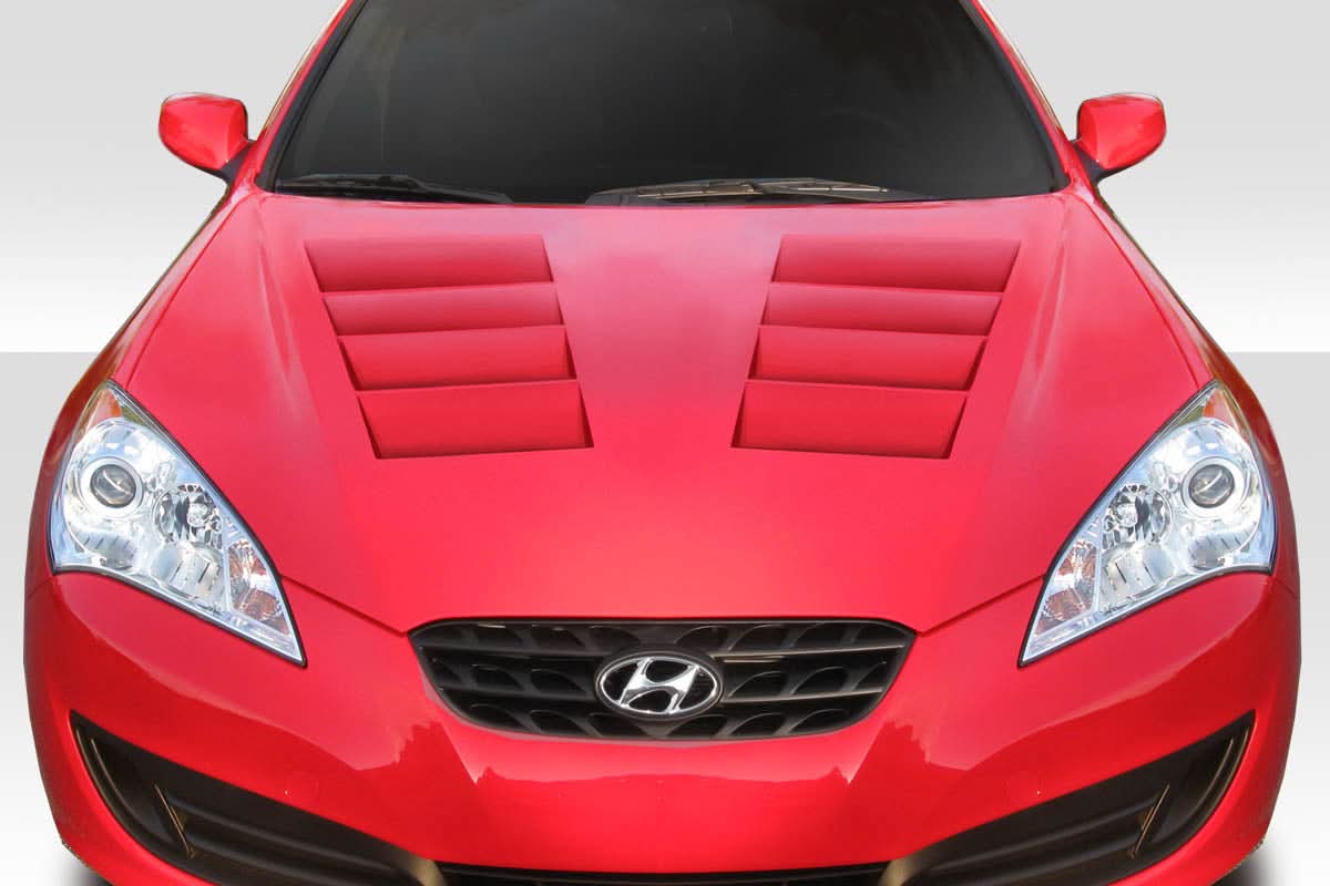 2010-2012 Hyundai Genesis Coupe Circuit Style Hood - FRP