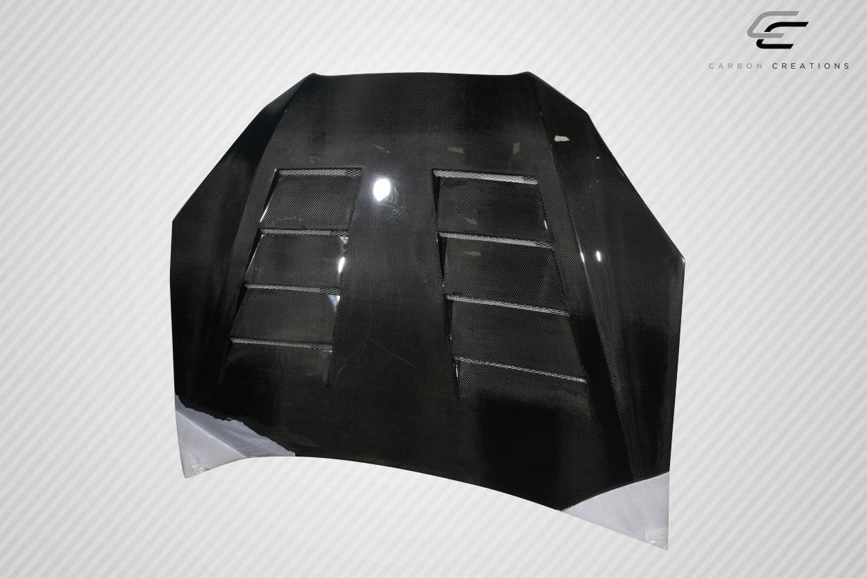 2010-2012 Hyundai Genesis Coupe 2DR Carbon Creations Circuit Hood - 1 Piece