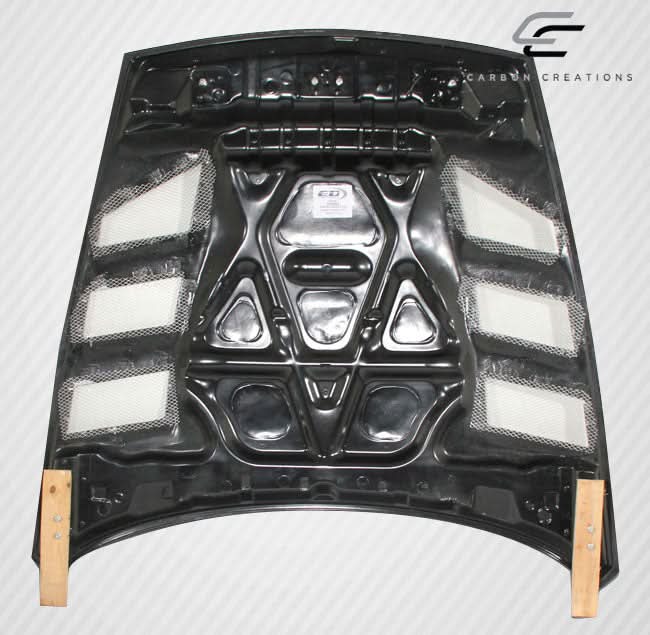 2009-2020 Nissan 370Z Circuit Style Hood - Carbon Fiber