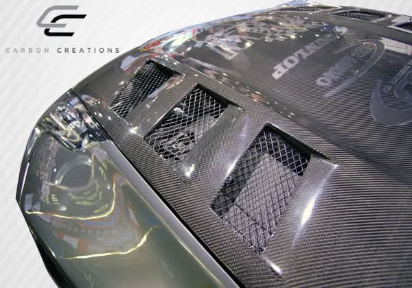 2009-2020 Nissan 370Z Circuit Style Hood - Carbon Fiber