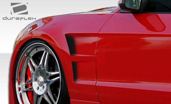 2010-2014 Ford Mustang Circuit Style Fenders - 2 Piece - FRP