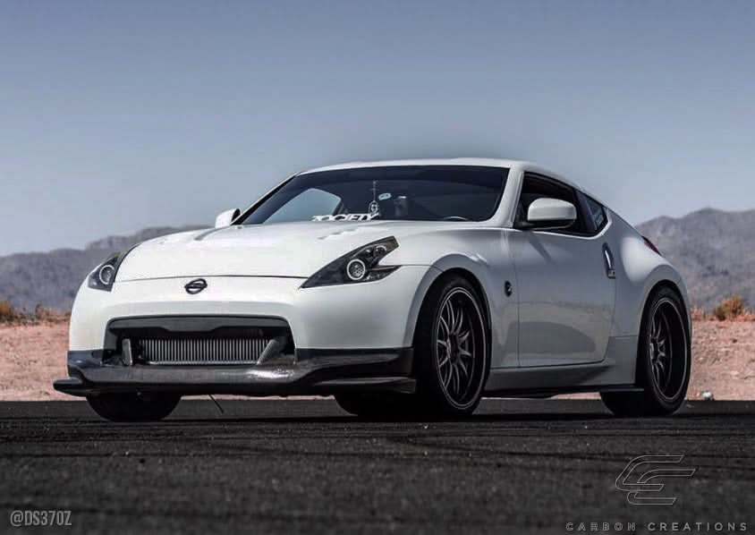 2009-2012 Nissan 370Z N-1 Style Front Lip Under Spoiler - Carbon Fiber