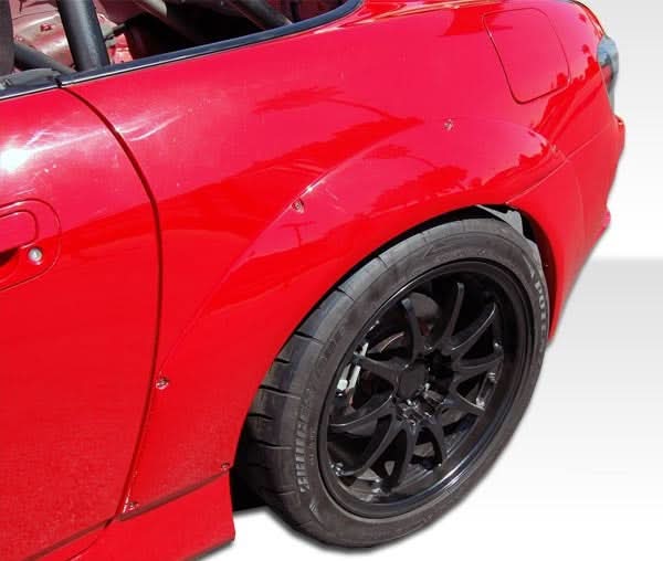 2000-2009 Honda S2000 A-Sport Style Rear Fender Flares - FRP
