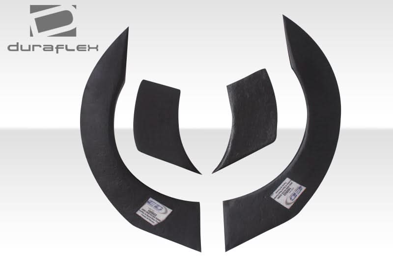 2000-2009 Honda S2000 A-Sport Style Rear Fender Flares - FRP