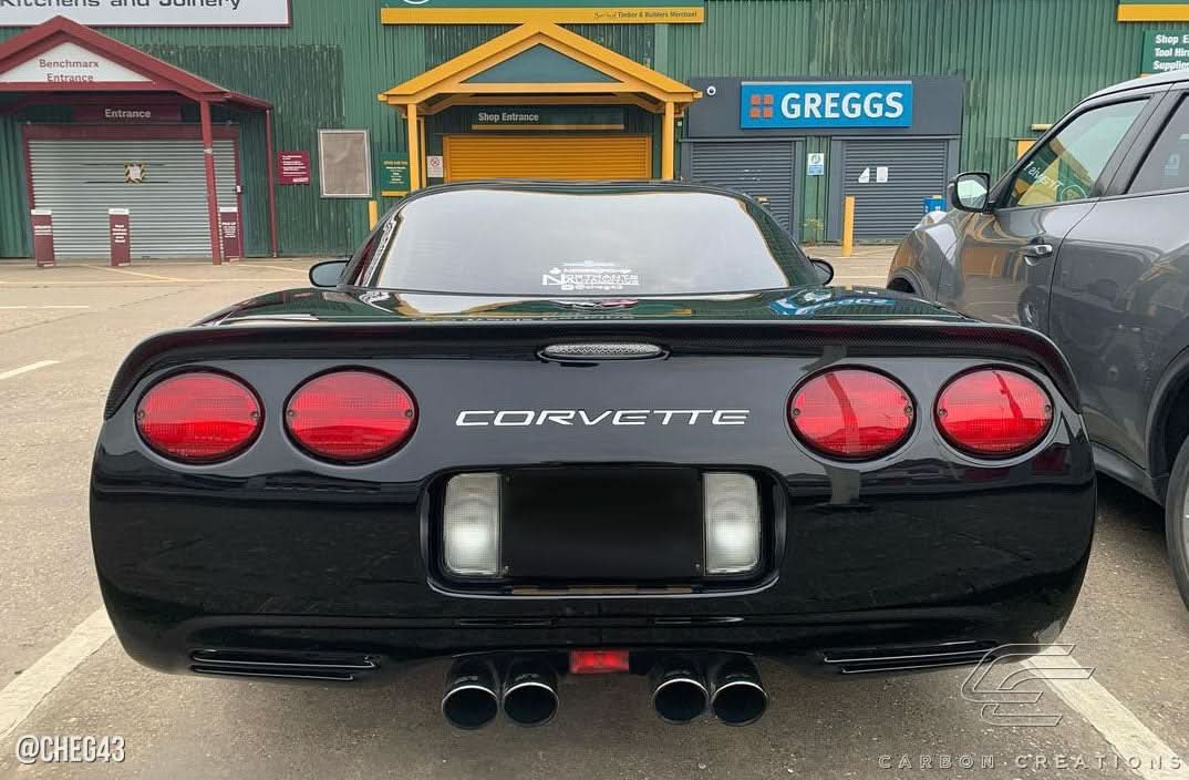 1997-2004 Chevrolet Corvette C5 S-Design Style Wing Trunk Spoiler