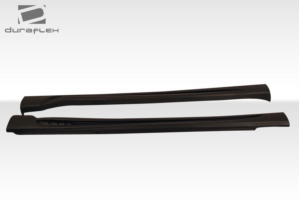 2008-2014 Mercedes C Class W204 W-1 Style Side Skirts - 2 Piece - FRP