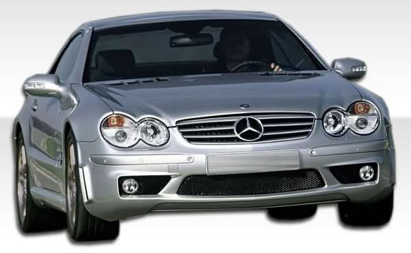 2003-2008 Mercedes SL Class SL65 Look Front Bumper Cover - FRP