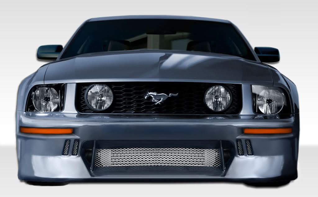 2005-2009 Ford Mustang Circuit Style Front Bumper Cover - FRP