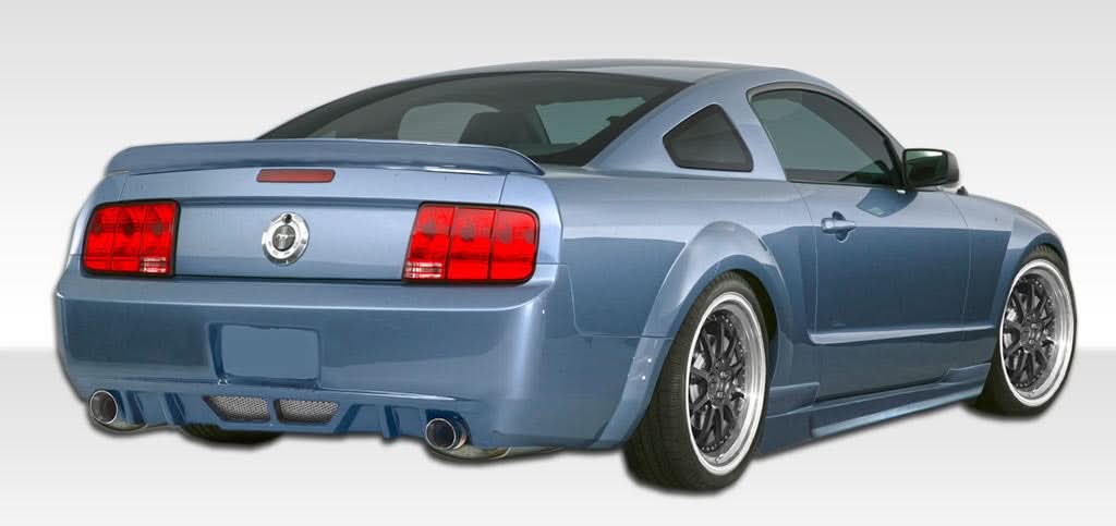 2005-2009 Ford Mustang Circuit Style Rear Bumper Cover - FRP