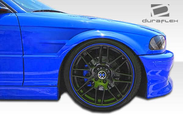 2000-2003 BMW 3 Series E46 Executive Style Fenders - 2 Piece - FRP