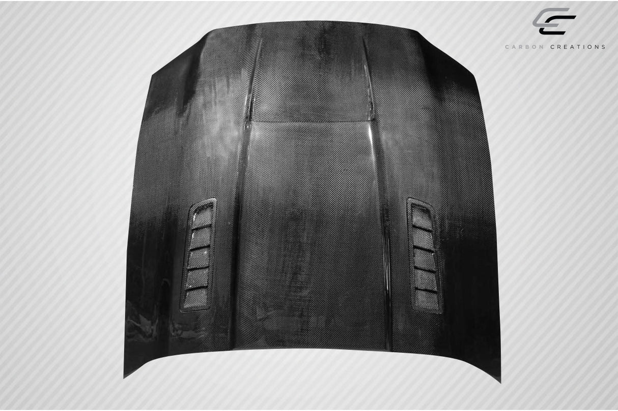 2013-2014 Ford Mustang CVX Style Hood - Carbon Fiber