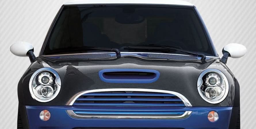 2002-2008 Mini Cooper OEM Look Hood - Carbon Fiber